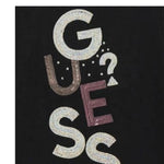 Guess Shirt Girocollo tinta unita con Paillettes Nero per Neonata K5YI26KAPO0XN NERO GUESS 