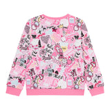 Guess Felpa Chiusa Girocollo tinta unita Stampa Fantasia Rosa per Bambina K5YQ02KA6R4JJ ROSA GUESS 