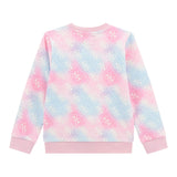 Guess Felpa Chiusa Girocollo tinta unita Stampa Fantasia Multicolor per Neonata K5YQ02KA6R4PE MULTICOLOR GUESS 