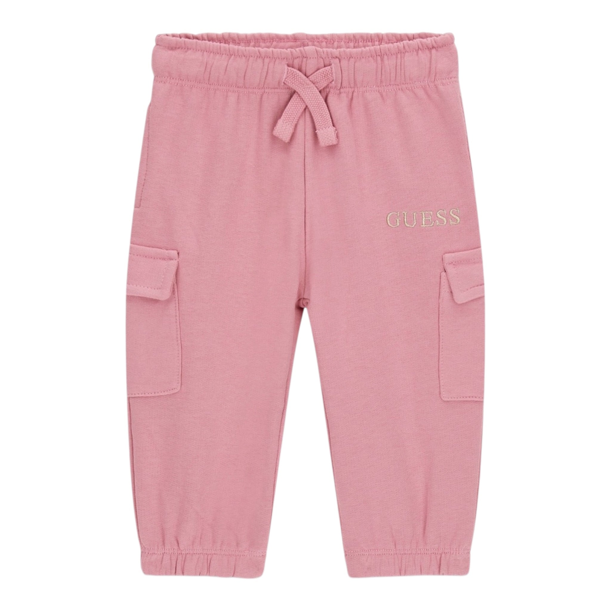 Guess Pantalone Tuta tinta unita Rosa per Neonata K5YQ16KA6R4NX ROSA GUESS 