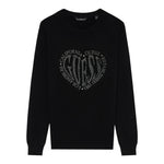 Guess Maglia Girocollo tinta unita con Paillettes Nero per Neonata K5YR08Z2NQ2XN NERO GUESS 