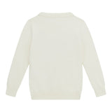 Guess Maglia Girocollo tinta unita con Paillettes Panna per Neonata K5YR08Z2NQ2XN PANNA GUESS 