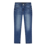 Guess Jeans tinta unita con Logo Blu per Bambino L3YA00D52Z0 BLU GUESS 