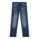 Guess Jeans tinta unita con Logo Blu per Bambino L3YA04D52Z0 BLU GUESS 