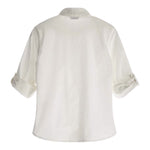 Guess Camicia tinta unita con Logo Bianco per Bambino L3YH04WE5W0 BIANCO GUESS 