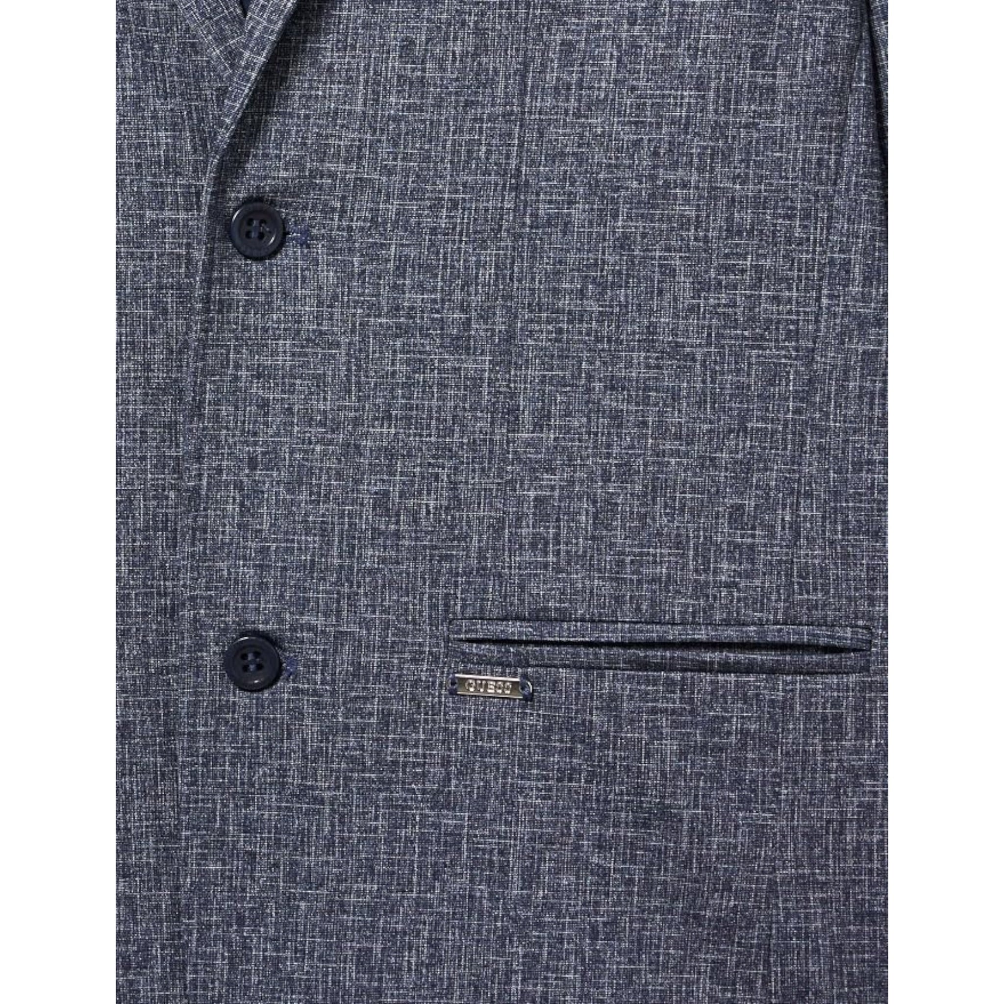 Guess Giacca tinta unita Blu per Bambino L4RN04KC3H0 BLU GUESS 