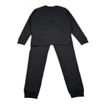Guess Completo 2 Pezzi Felpa-Pantalone tinta unita Nero per Bambino L4YG00KCCH0 NERO GUESS 