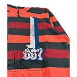 Guess Felpa con Zip E Cappuccio Fantasia Strisce Multicolor per Bambino L54Q2700J6Y MULTICOLOR GUESS 