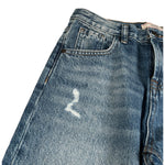 Guess Jeans tinta unita con Strappi Blu per Bambino L5BA00D5D70 BLU GUESS 