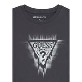 Guess Shirt Girocollo tinta unita con Stampa Grigio per Bambino L5BI21I3Z14 GRIGIO GUESS 