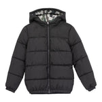 Guess Giubbino tinta unita con Cappuccio Nero per Bambino L5BL16W3090 NERO GUESS 