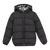 Guess Giubbino tinta unita con Cappuccio Nero per Bambino L5BL16W3090 NERO GUESS 