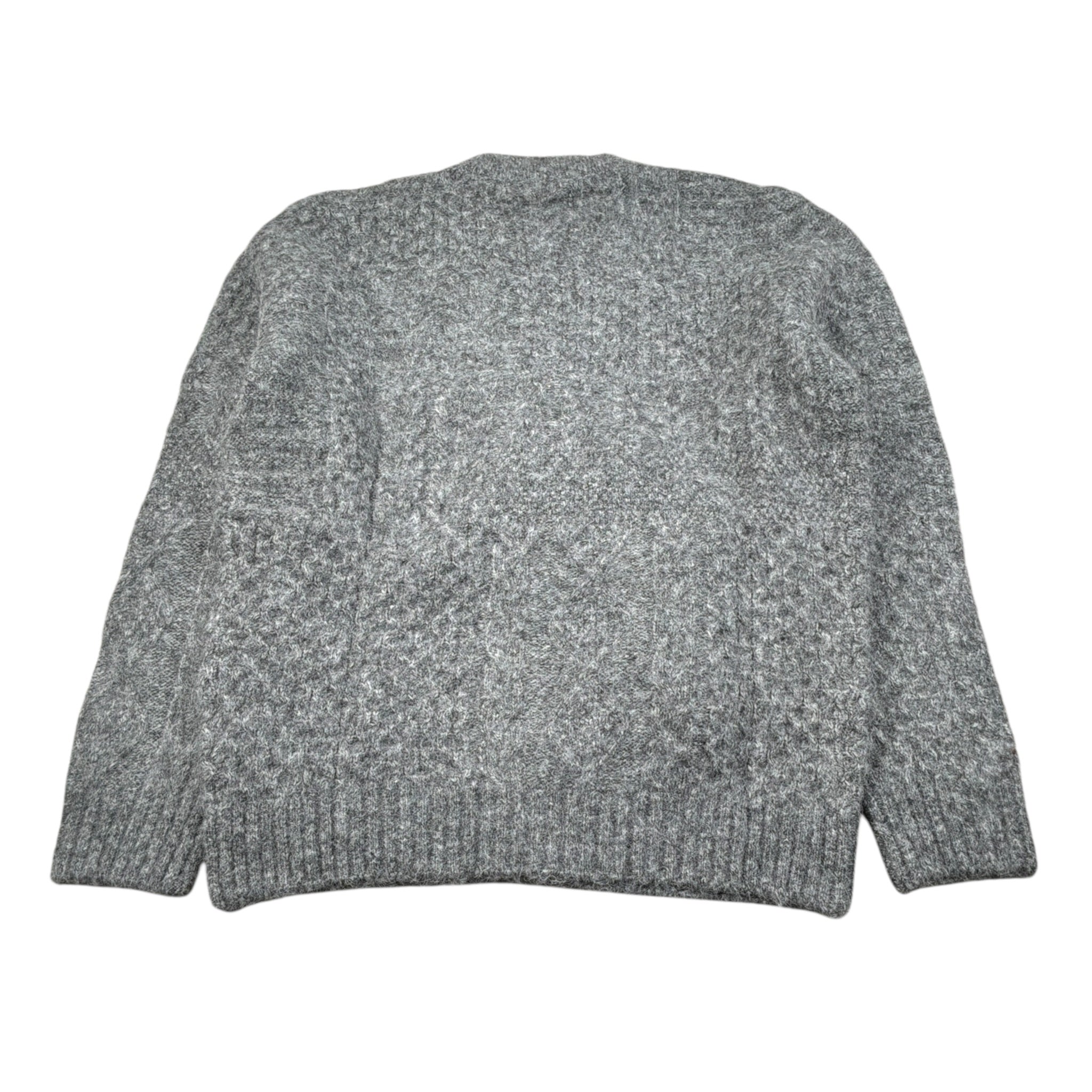 Guess Cardigan tinta unita Grigio per Bambina L5BR15 GRIGIO GUESS 