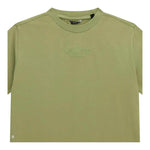 Guess T-Shirt Giocollo tinta unita con Stampa Verde per Bambino L5RI36K8HM4 VERDE GUESS 