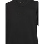 Guess T-Shirt Giocollo tinta unita con Stampa Nero per Bambino L5RI36K8HM4X NERO GUESS 