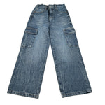 Guess Jeans tinta unita Modello Palazzo Blu per Bambina L5YA06D5D70 BLU GUESS 