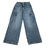 Guess Jeans tinta unita Modello Palazzo Blu per Bambina L5YA06D5D70 BLU GUESS 
