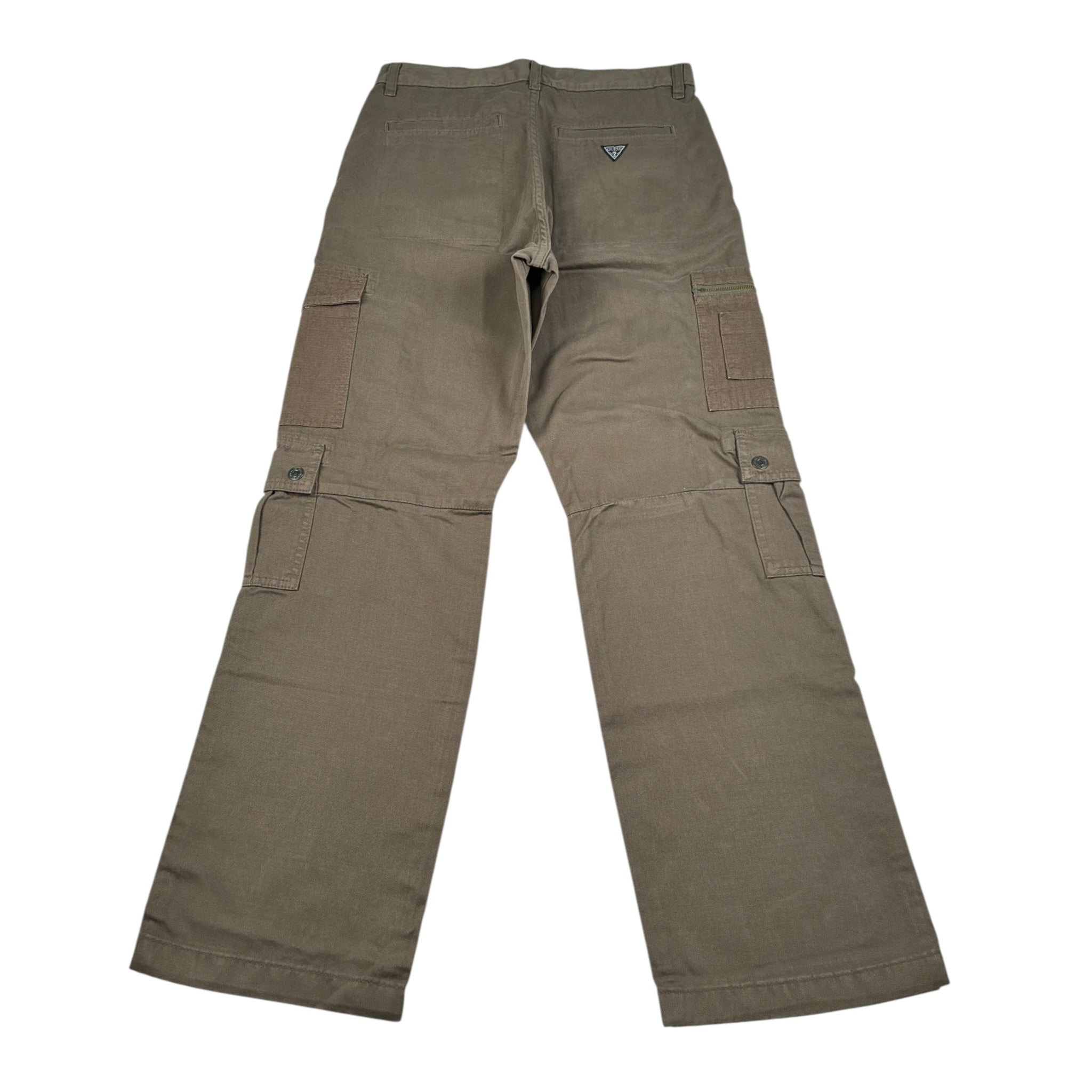 Guess Pantalone tinta unita con Tasche Verde per Bambino L5YB02W0130 VERDE GUESS 