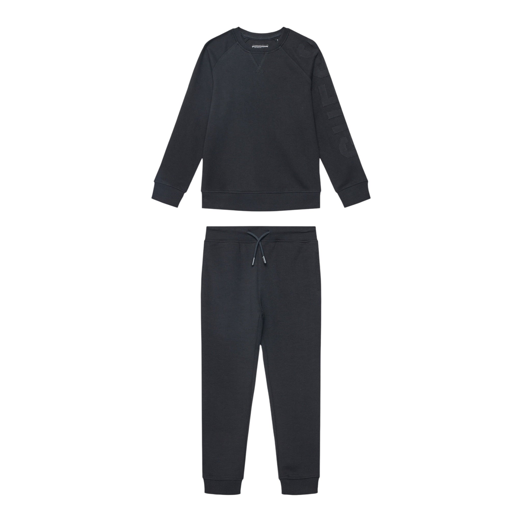 Guess Completo 2Pz Felpa-Pantalone Nero per Bambino L5YG01KCCH0 NERO GUESS 