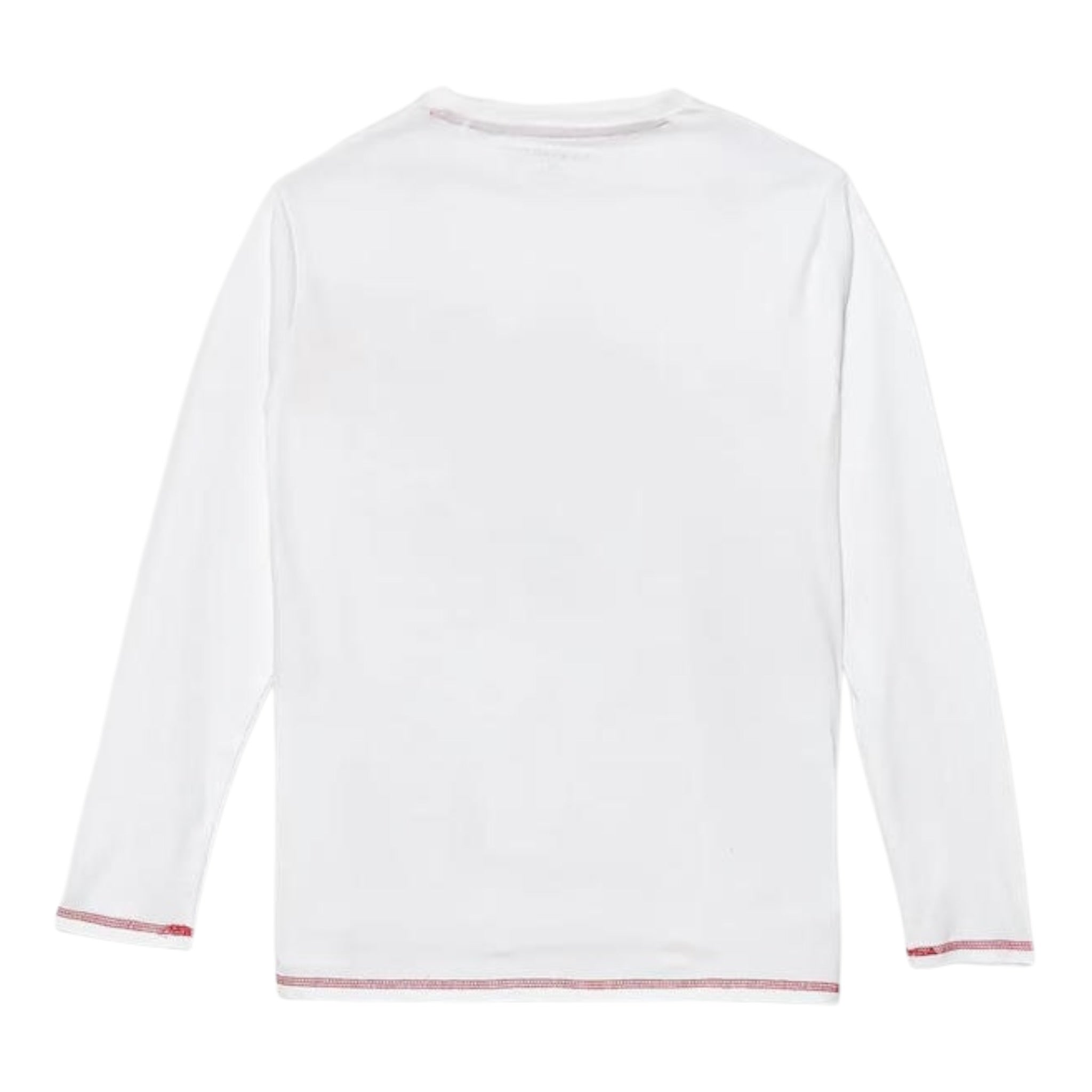 Guess Shirt tinta unita con Stampa Bianco per Bambino L5YI00K8HM4 BIANCO GUESS 