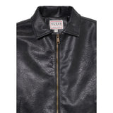 Guess Giubbino In Ecopelle tinta unita Nero per Bambino L5YL03 NERO GUESS 