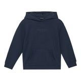 Guess Felpa Chiusa con Cappuccio tinta unita Blu per Bambino L5YQ25KAV34X BLU GUESS 