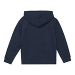 Guess Felpa Chiusa con Cappuccio tinta unita Blu per Bambino L5YQ25KAV34X BLU GUESS 