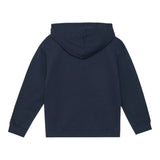 Guess Felpa Chiusa con Cappuccio tinta unita Blu per Bambino L5YQ25KAV34X BLU GUESS 