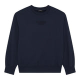 Guess Felpa Chiusa con Cappuccio tinta unita Blu per Bambino L5YQ25KAV34XX BLU GUESS 
