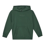 Guess Felpa Chiusa con Cappuccio tinta unita Verde per Bambino L5YQ25KAV34XX VERDE GUESS 