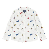 Guess Camicia tinta unita con Applicazioni Bianco per Neonato N4YH00WBHQ0N BIANCO GUESS 