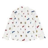 Guess Camicia tinta unita con Applicazioni Bianco per Neonato N4YH00WBHQ0N BIANCO GUESS 