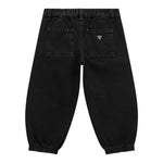 Guess Pantalone tinta unita con Elastico In Vita Nero per Neonato N5BA03D5JL0N NERO GUESS 