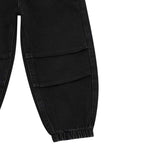 Guess Pantalone tinta unita con Elastico In Vita Nero per Neonato N5BA03D5JL0N NERO GUESS 