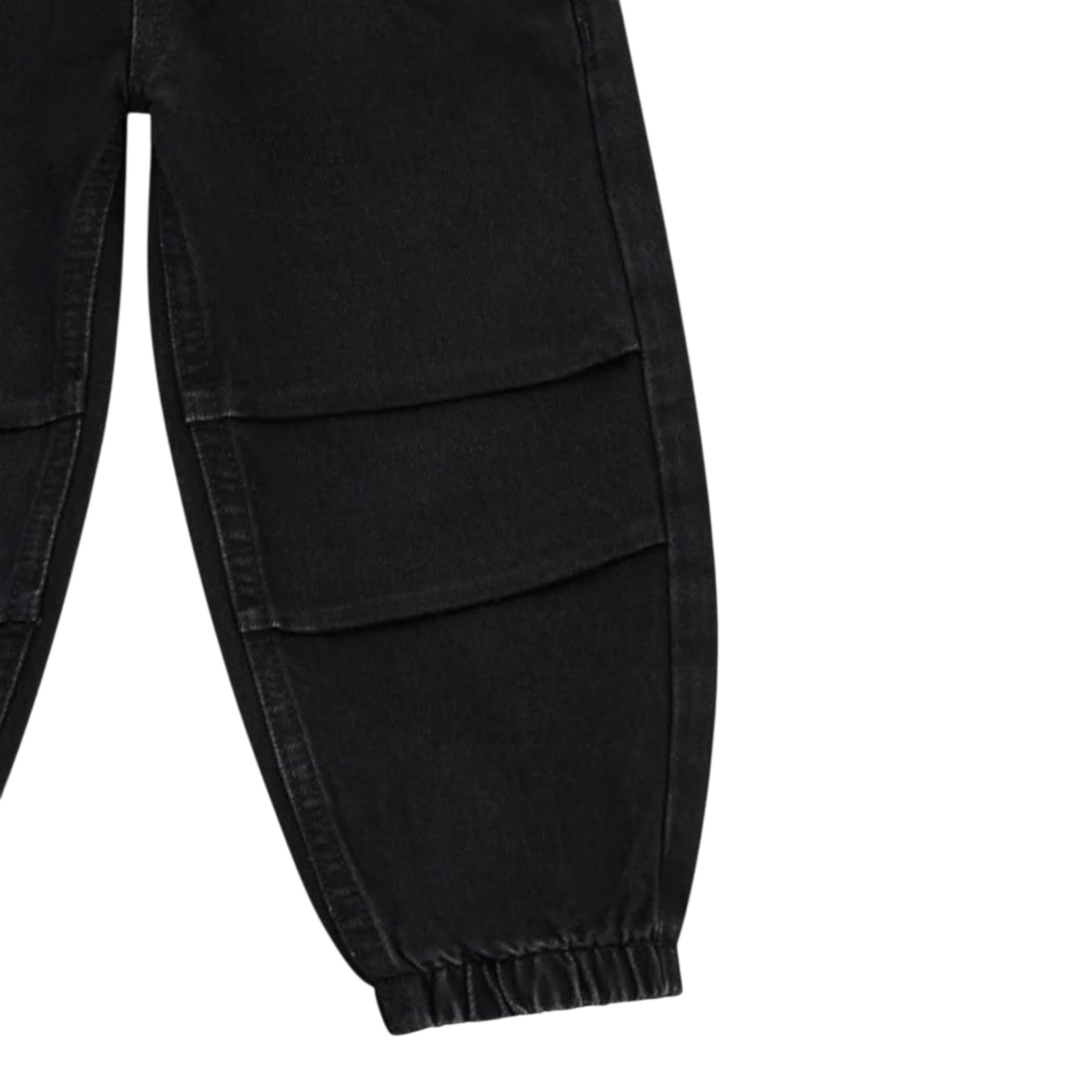 Guess Pantalone tinta unita con Elastico In Vita Nero per Neonato N5BA03D5JL0N NERO GUESS 