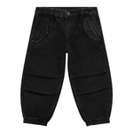 Guess Pantalone tinta unita con Elastico In Vita Nero per Neonato N5BA03D5JL0N NERO GUESS 
