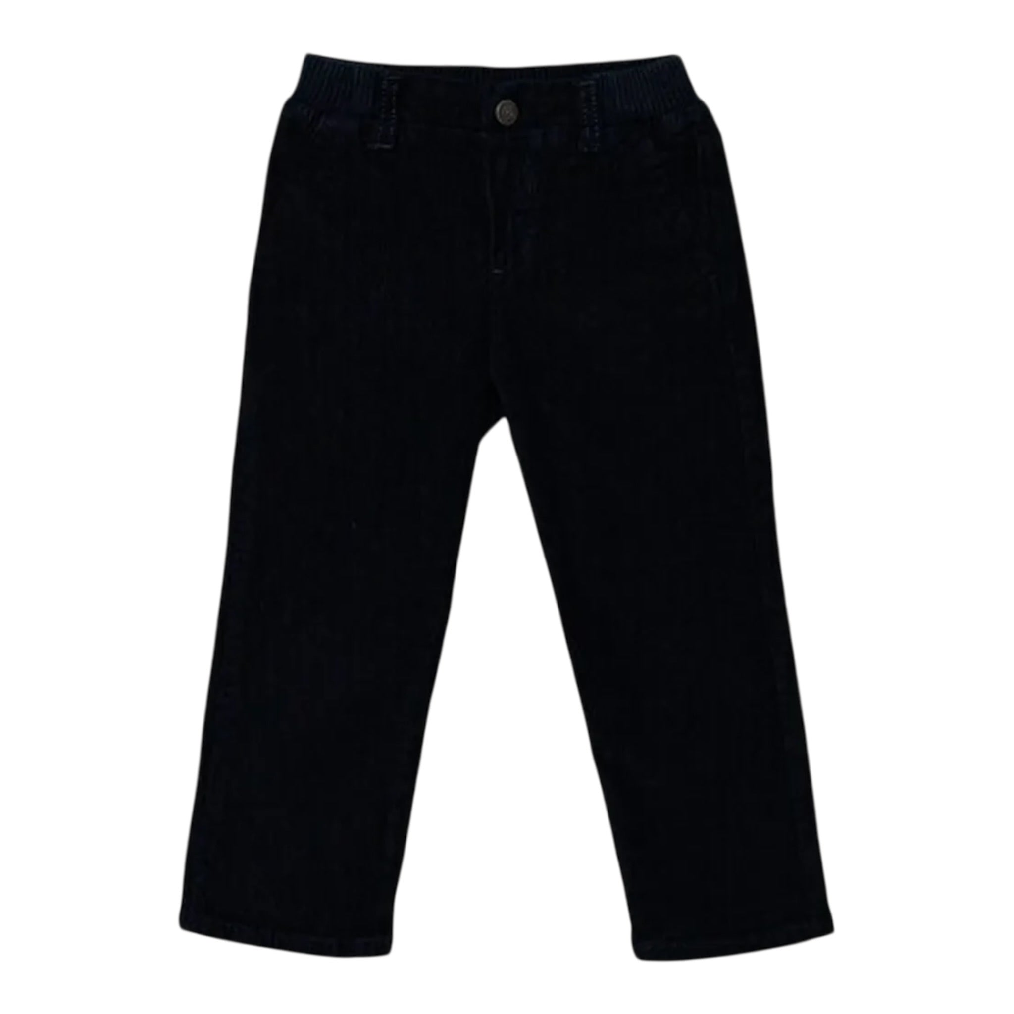 Guess Pantalone tinta unita con Elastico In Vita Blu per Neonato N5BB00WI250XN BLU GUESS 