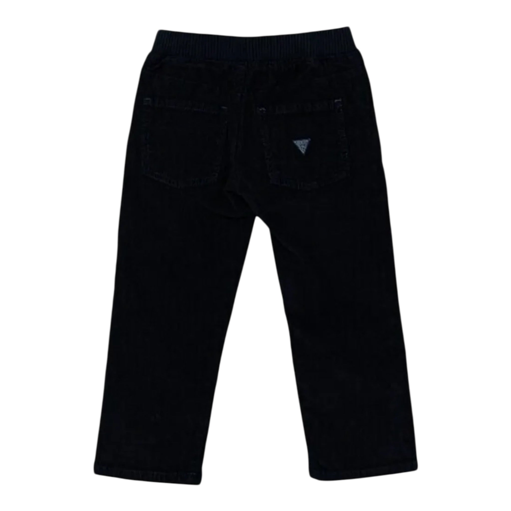 Guess Pantalone tinta unita con Elastico In Vita Blu per Neonato N5BB00WI250XN BLU GUESS 