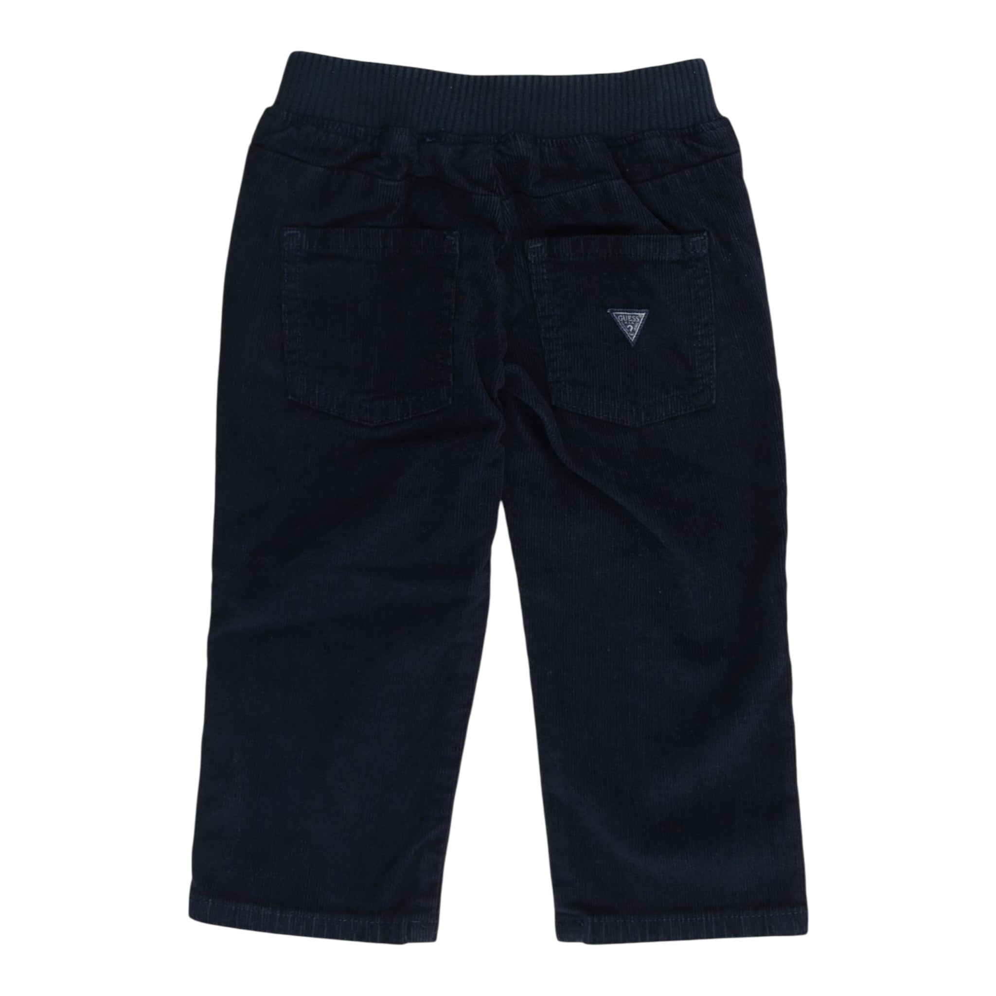 Guess Pantalone tinta unita con Elastico In Vita Blu per Neonato N5BB00WI250XXN BLU GUESS 