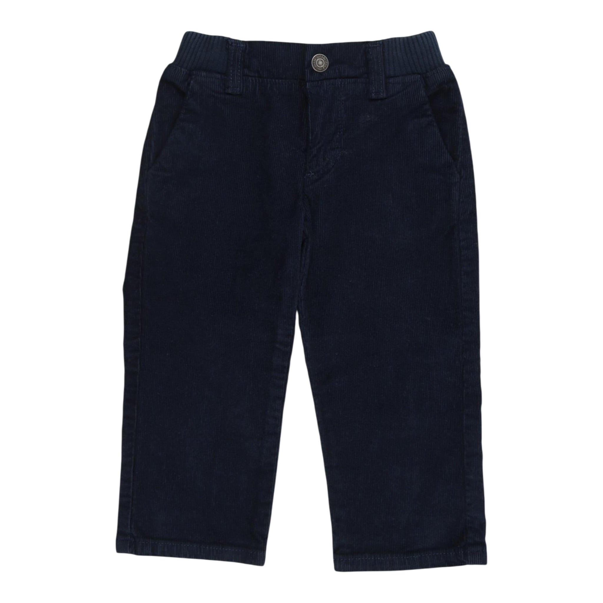 Guess Pantalone tinta unita con Elastico In Vita Blu per Neonato N5BB00WI250XXN BLU GUESS 