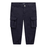Guess Pantalone tinta unita con Girovita Regolabile Blu per Neonato N5BB03WI240 BLU GUESS 