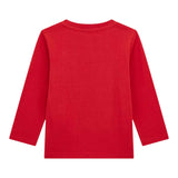 Guess Shirt tinta unita Girocollo con Stampa Rosso per Neonato N5BI04I3Z14 ROSSO GUESS 