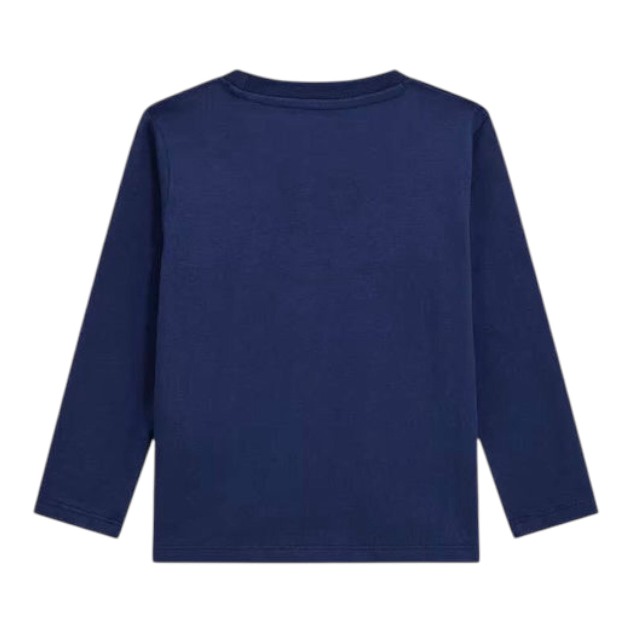 Guess Shirt tinta unita con Stampa Blu per Neonato N5BI05I3Z14 BLU GUESS 