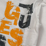 Guess Shirt tinta unita con Stampa Beige per Neonato N5BI09I3Z14 BEIGE GUESS 