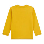 Guess Shirt tinta unita Girocollo con Stampa Giallo per Neonato N5BI11I3Z14 GIALLO GUESS 