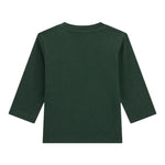 Guess Shirt tinta unita Girocollo con Stampa Verde per Neonato N5BI13I3Z14 VERDE GUESS 