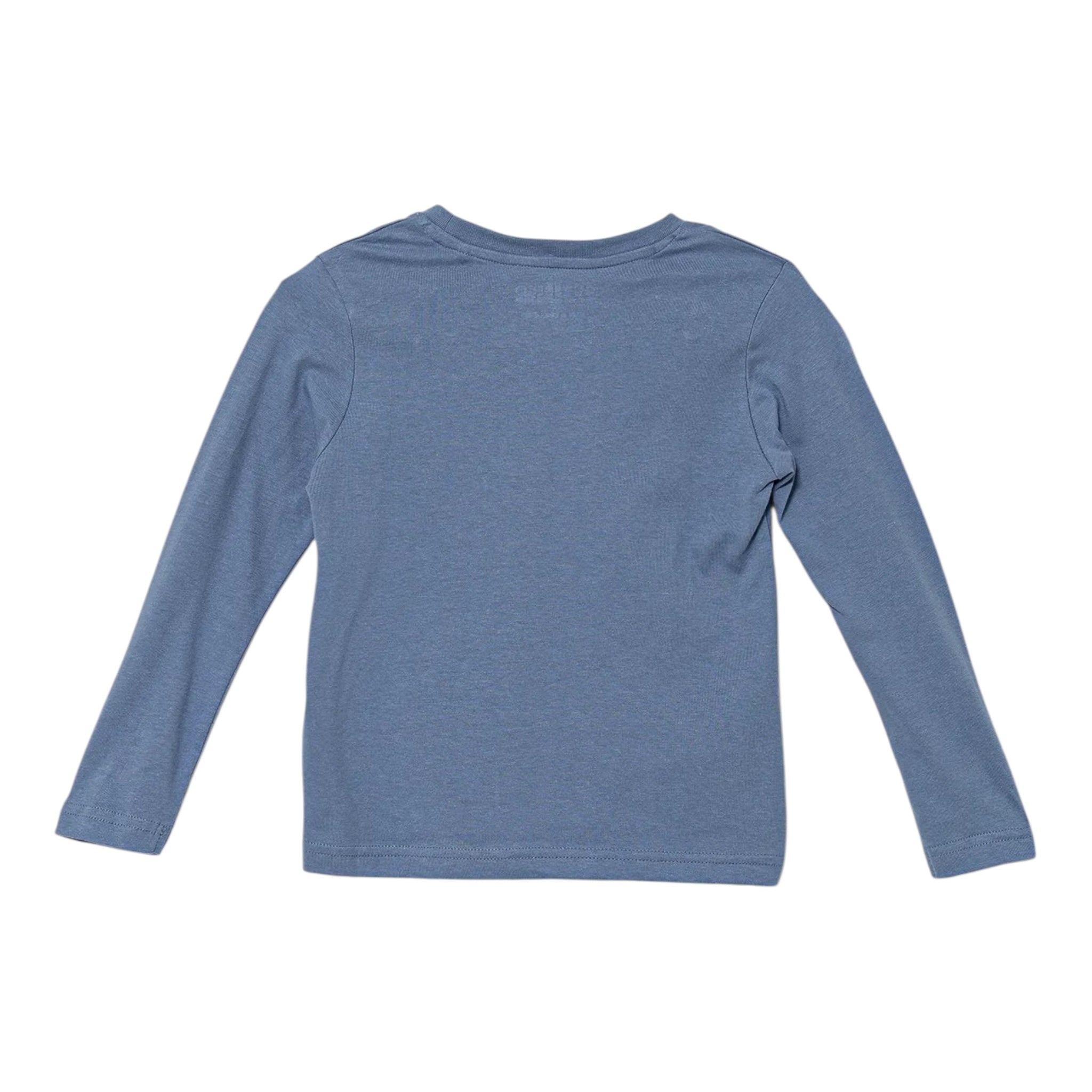 Guess Shirt tinta unita con Stampa Azzurro per Neonato N5BI18I3Z14 AZZURRO GUESS 
