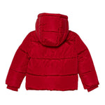 Guess Giubbino tinta unita con Zip E Cappuccio Rosso per Neonato N5BL01WB240 ROSSO GUESS 