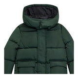 Guess Giubbino tinta unita con Cappuccio Verde per Bambino N5BL02WB240 VERDE GUESS 