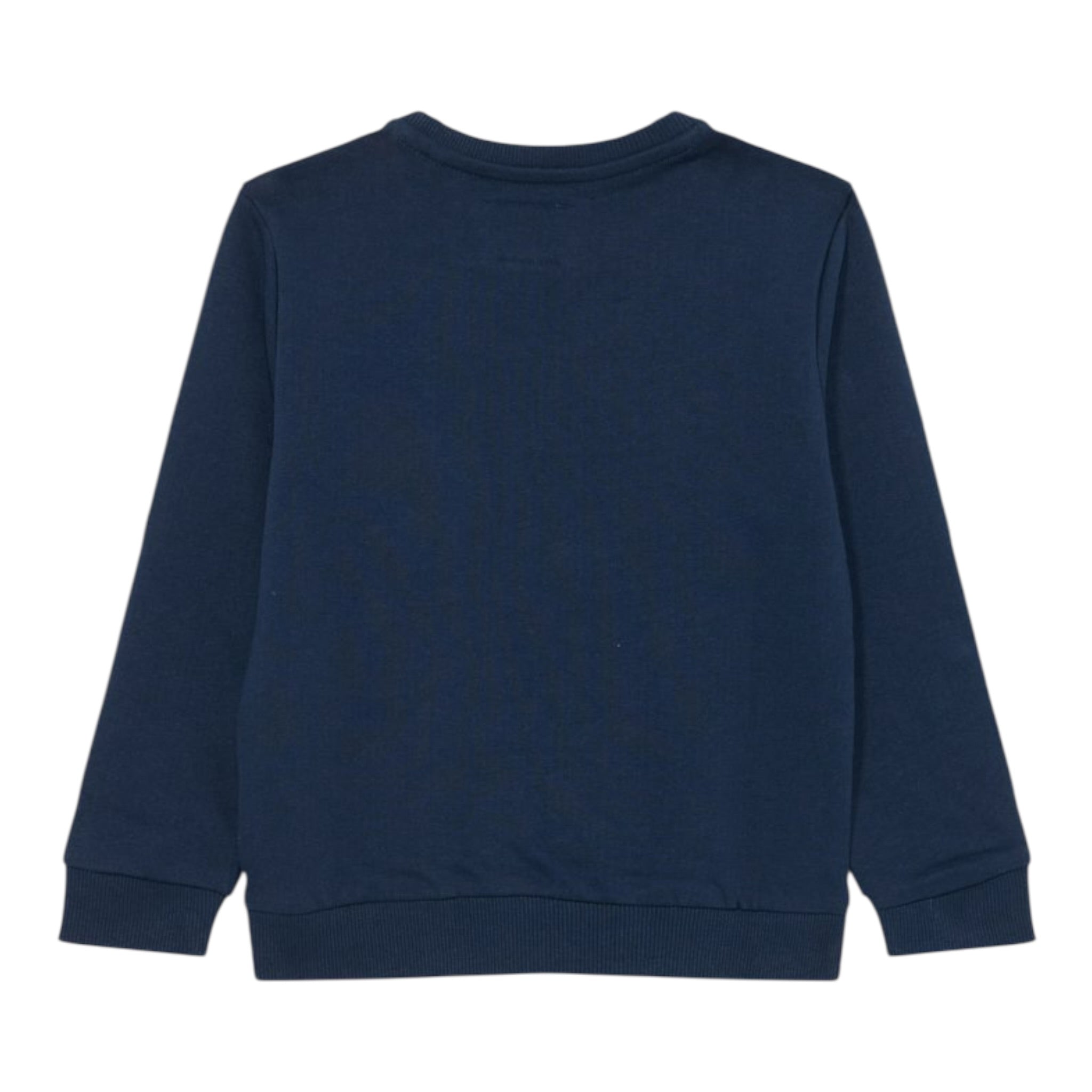 Guess Felpa tinta unita con Stampa Blu per Neonato N5BQ07KAD74X BLU GUESS 